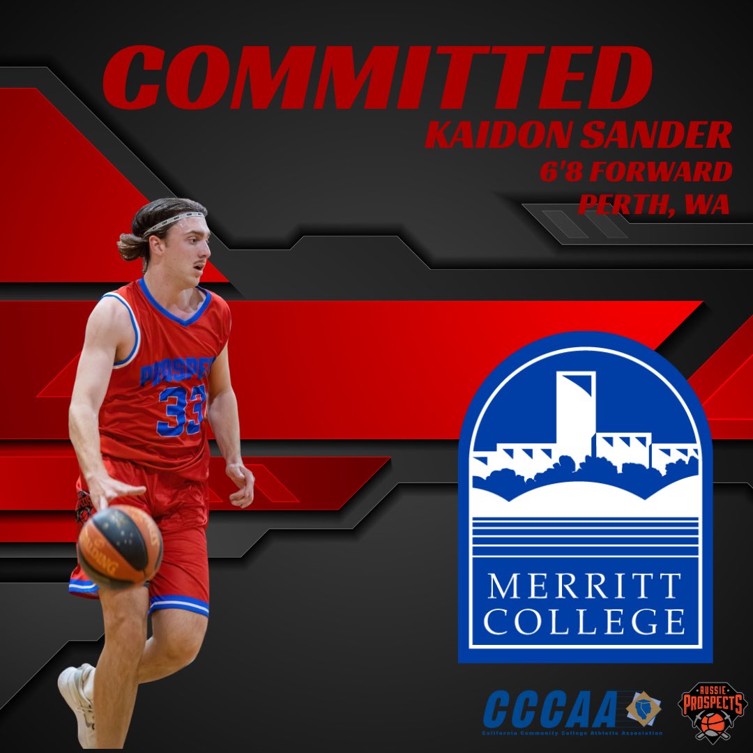 Aussie Prospects (@prospectsaussie) on Twitter photo Congratulations to 6β8 Forward Kaidon Sander who has committed to Merritt College in California <a href="/Kaidon_Sander/">Kaidon Sander</a> <a href="/coach_EmRose/">Coach Em</a> <a href="/JucoOffers/">Juco Offers</a> <a href="/AUSSIESinNCAAB/">Aussies in NCAAB</a> <a href="/PickandRollAU/">The Pick and Roll π¦πΊπ</a> <a href="/AirtimeScouting/">Airtime Australasian Scouting</a> Congratulations to 6β8 Forward Kaidon Sander who has committed to Merritt College in California <a href="/Kaidon_Sander/">Kaidon Sander</a> <a href="/coach_EmRose/">Coach Em</a> <a href="/JucoOffers/">Juco Offers</a> <a href="/AUSSIESinNCAAB/">Aussies in NCAAB</a> <a href="/PickandRollAU/">The Pick and Roll π¦πΊπ</a> <a href="/AirtimeScouting/">Airtime Australasian Scouting</a>