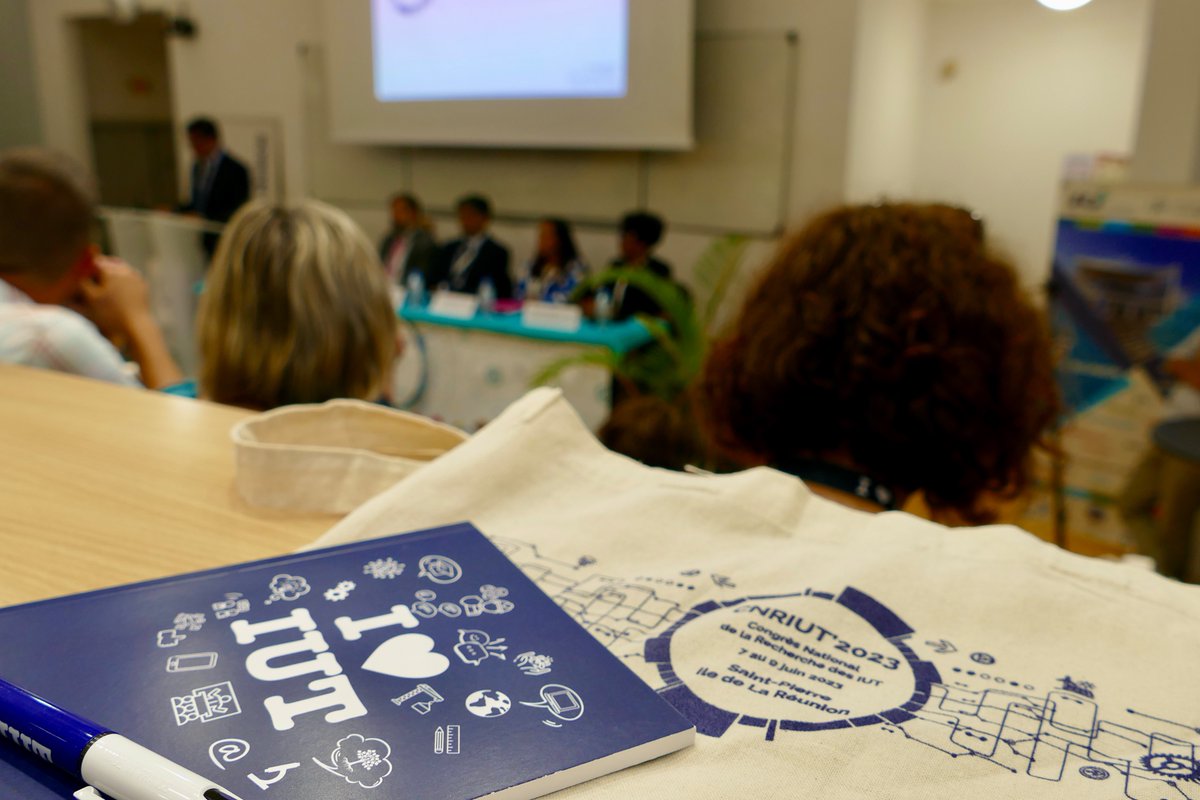 #CNRIUT2023

Le Congrès National de la Recherche des IUT commence à l'IUT de la Réunion <a href="/Univ_Reunion/">Université de La Réunion</a> 

▶️ Au programme : partage et échange autour des activités de #recherche dans <a href="/lesIUT/">Les IUT</a>