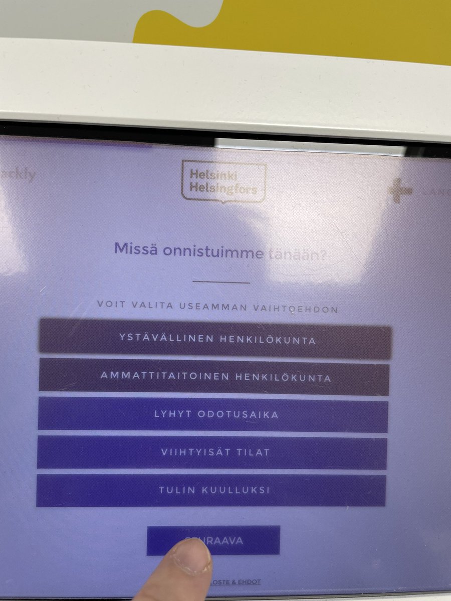 Erinomainen ”kerralla kuntoon” -palvelu <a href="/helsinginsote/">Sosiaali- ja terveyspalvelut Helsinki</a> : hammastarkastus ja suuhygienienisti samalla käynnillä. Lisäksi ilahdutti lukuisten sairauksien ja hammasterveyden yhteydestä muistuttanut suuhygienisti, koska hampaiston kunnolla on todella merkitystä. #kerrallakuntoon