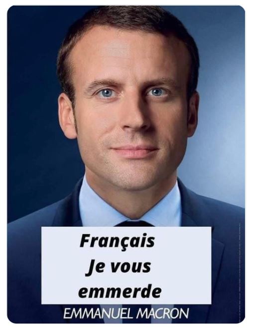 #FondMarianne ,comme  l’affaire #alstom  
 l’affaire #Benalla  
 l’affaire #McKinsey

Le Président de la Ripouxblique  Française @EmmanuelMacron répond.