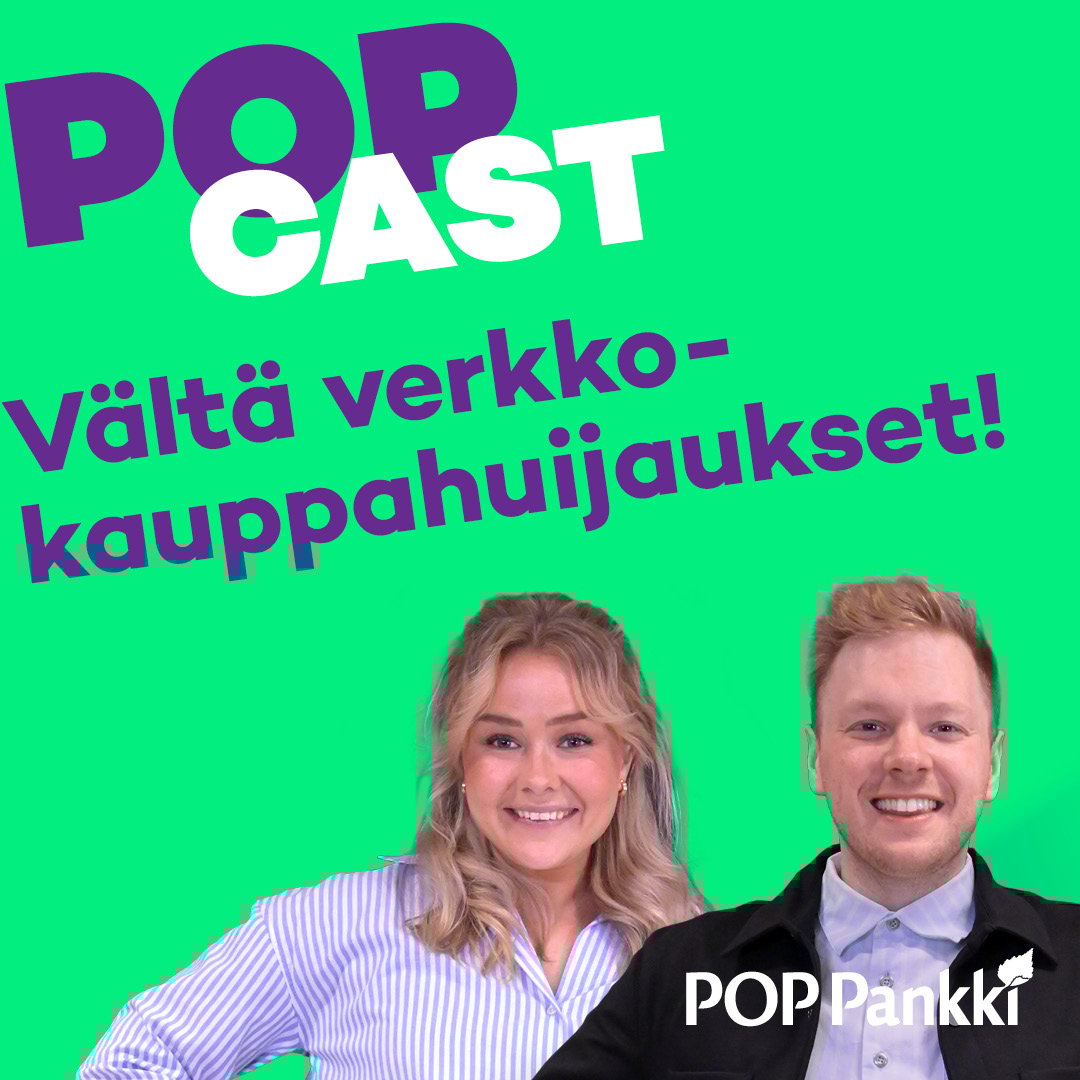 POPcastin ensimmäinen jakso on julki!🎉
Jakson aiheena on verkkokauppahuijaukset ja kuinka niiltä voisi välttyä. Käy kuuntelemassa jakso ilmaiseksi Spotifysta tai Apple Podcasts -palvelusta!🎧

Spotify: hubs.li/Q01SBZvT0
Apple Podcasts: hubs.li/Q01SBV4H0  
#Podcast