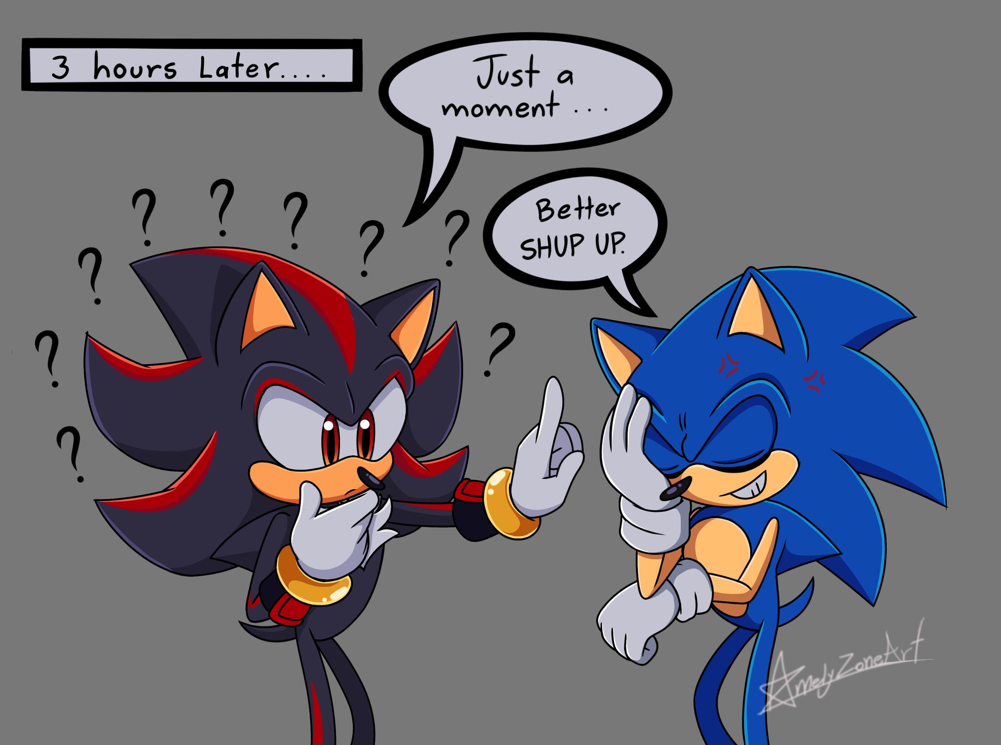 Sonadow in 2023  Sonic and shadow, Sonic funny, Sonic x shadow fanart