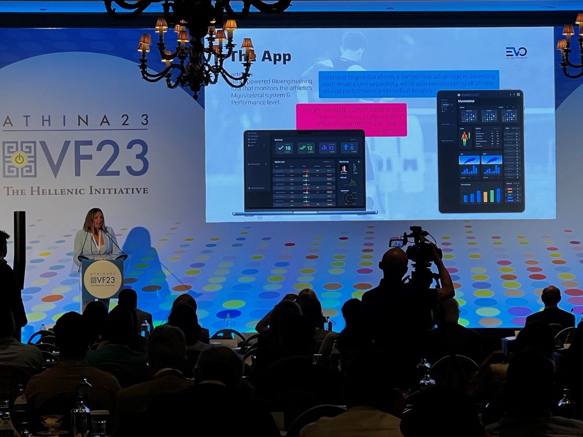 evo4hp's tweet photo. 🌐 EVO Human Performance is thrilled to announce our participation in the prestigious Annual Venture Fair organized by The Hellenic Initiative that took place on 6th of June in Athens. This event serves as a catalyst for investment in Greece during this critical economic period. https://t.co/p10oZXlSAc