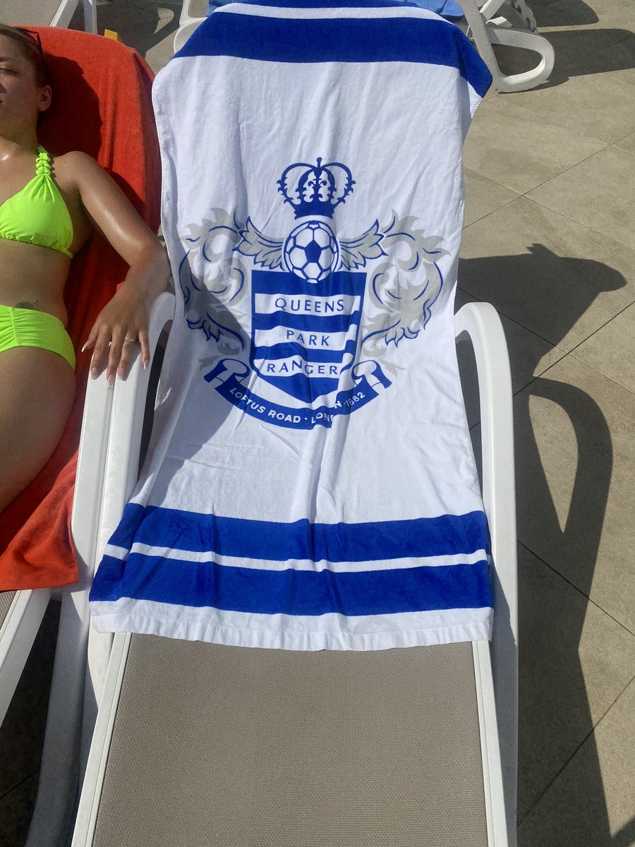 Got it out chaps abroad! ☀️ 
Old but gold. 

See if we can find some rangers 🇹🇷 #Qpr  Urss!!

Whatever the season