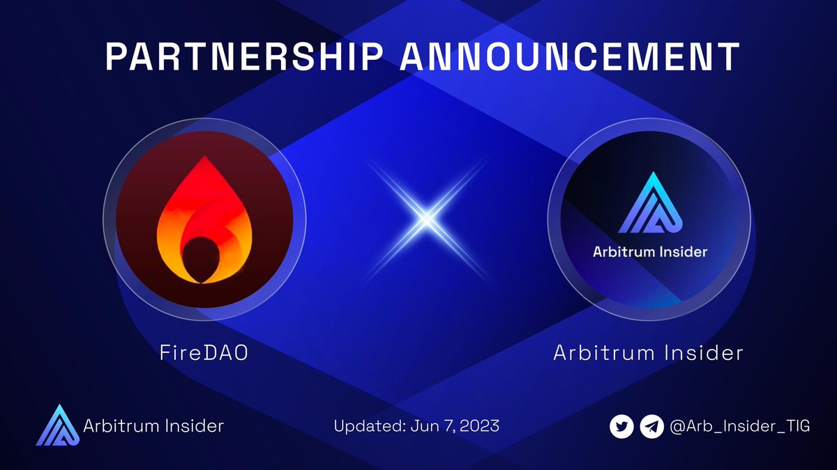 Arbitrum Insider (💙,🧡) tweet media