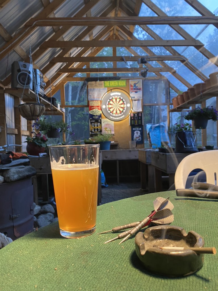 <a href="/CBCAfterdark/">Afterdark on CBC Music</a> enjoying the show in the greenhouse, where an overnight fire is helping motivate these plants. Yukon summer has been hard done by so far, but we’re sure it’s close. 

Great to hear Jeremy Parkin of <a href="/whoislocalboy/">LOCAL BOY</a> tonight. Keep supporting northern artists.