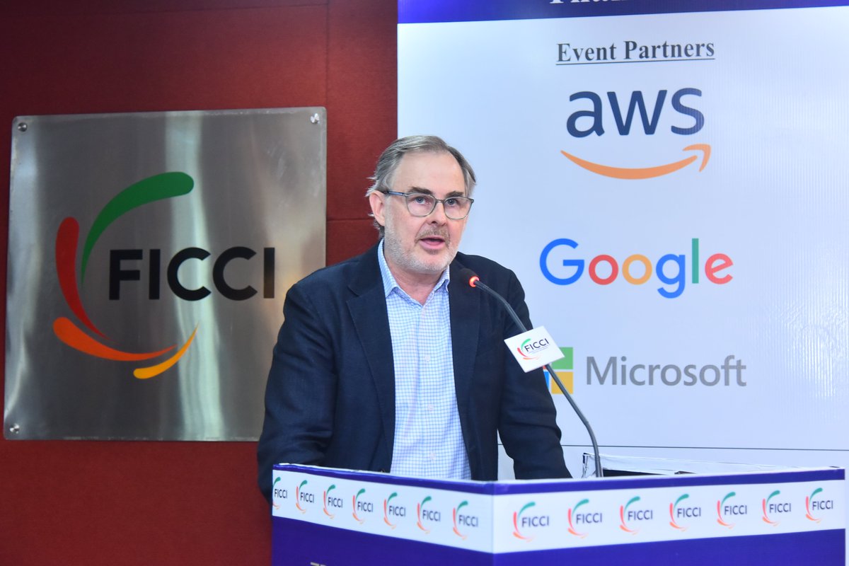 AI is not going to replace jobs; it is going to enrich the way we do jobs: Mr Antony Cook, Corporate Vice President and Deputy General Counsel, <a href="/Microsoft/">Microsoft</a> at a session on 'The Economic Impact of Generative AI: The Future of Work in India'.