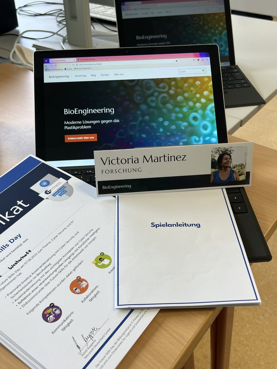 Jutta Schneider (@juttaschneider) on Twitter photo #CyberSecurity ist definitiv ein Zukunftsthema. Wir sind heute mit <a href="/ITFitness_DE/">IT-Fitness</a> in Coesfeld am Berufskolleg mit dem CyberSecurity Kriminalspiel „Das gehackte Labor“. Passend, den auch hier wurden schon zB Instagram Accounts von Schüler:innen gehackt. #CyberSecurity ist definitiv ein Zukunftsthema. Wir sind heute mit <a href="/ITFitness_DE/">IT-Fitness</a> in Coesfeld am Berufskolleg mit dem CyberSecurity Kriminalspiel „Das gehackte Labor“. Passend, den auch hier wurden schon zB Instagram Accounts von Schüler:innen gehackt.