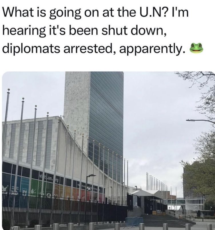 UNITED NATIONS

EMPTY 🤔❗️