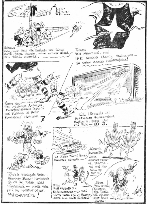 HarriLaine's tweet photo. Ensimmäiset sarjaottelut joukkueiden välillä pelattiin jo vuonna 1933, jolloin HIFK toivotti EIF:n tervetulleeksi SM-sarjaan 10-3 voitolla Bolliksella. Vieraissa HIFK voitti 4-1, joka tarkoitti ettei EIF saanut sarjassa pistettäkään 14 pelaamassaan ottelussa #Ykkönen #smsarja https://t.co/SaZznX7Y00