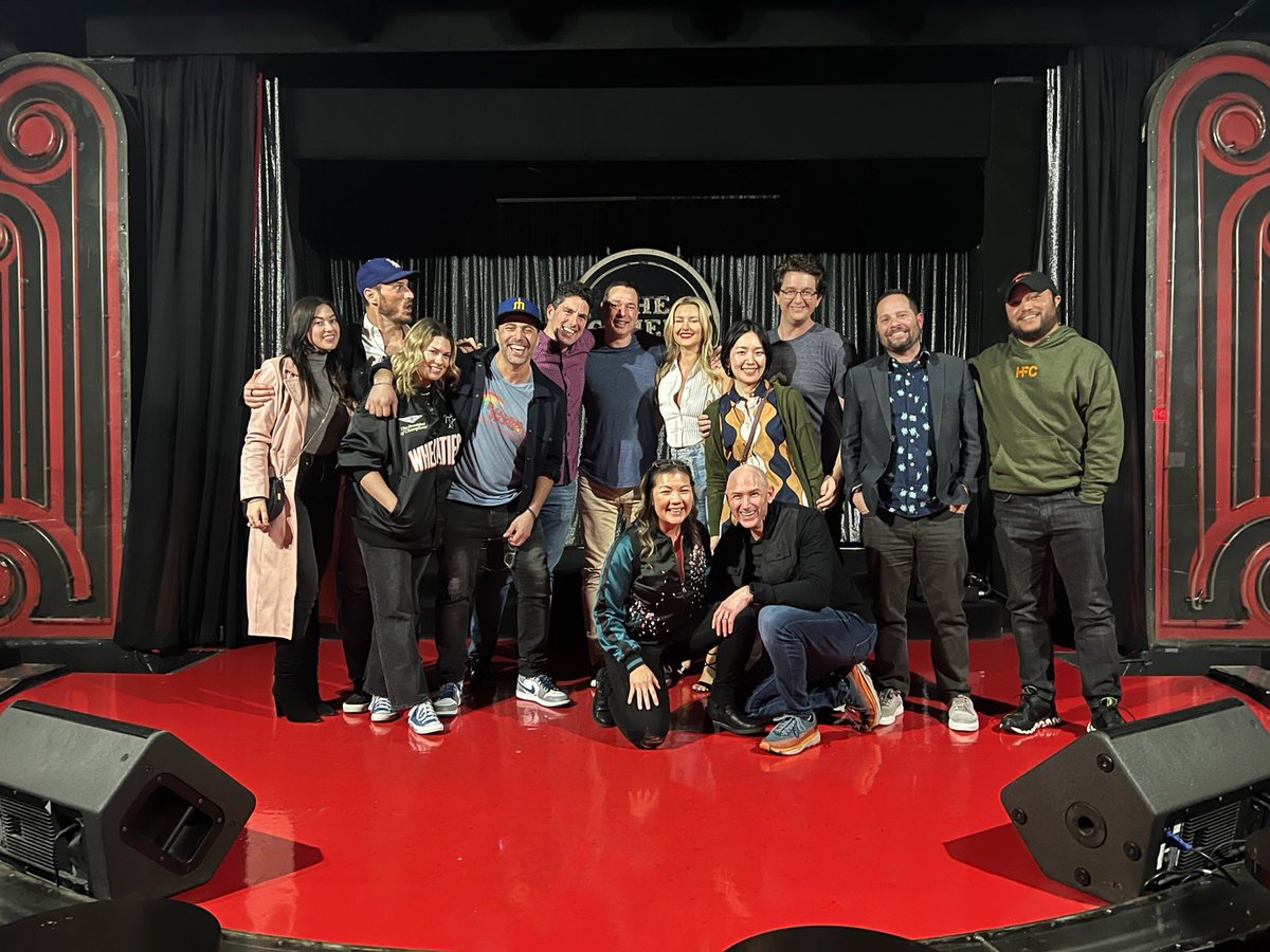 Amazing night of comedy with <a href="/adamraycomedy/">Adam Ray</a>, <a href="/danacarvey/">Dana Carvey</a>, <a href="/DavidSpade/">David Spade</a>, Kevin Nealon, <a href="/WhitneyCummings/">Whitney Cummings</a>, and more. All great. So funny. Felt so good to get back out there and laugh til it hurt.