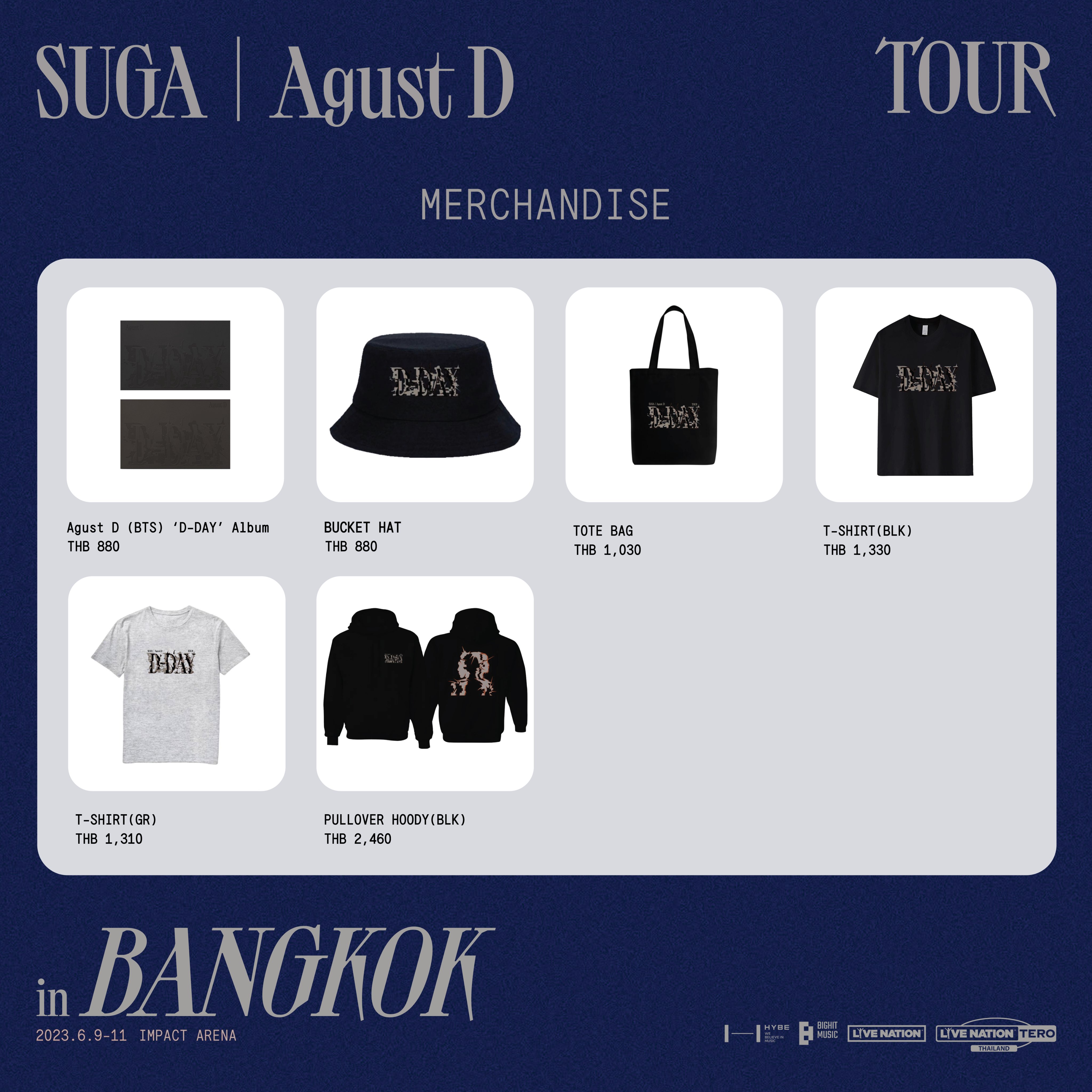 Suga Agust D D-day d day tour Day 1 Soundcheck VIP lanyard