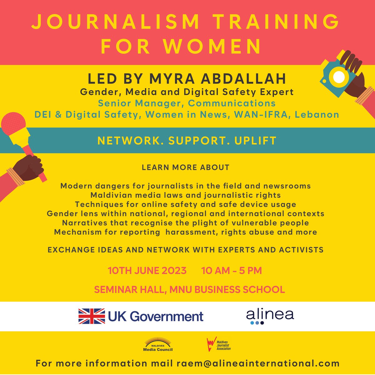 MunavvarRae's tweet photo. Just one day left to sign up for this training, which is being taught by some truly amazing people 👉🏾 https://t.co/xqSVX7voOV

Looking forward to seeing you there! 
Location and time below 👇🏾 https://t.co/OY9jt4iwI8