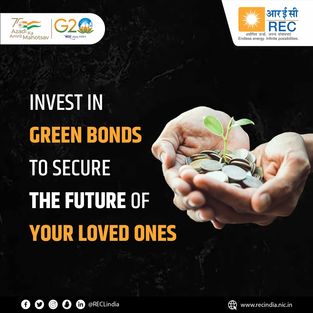 By funding more eco-friendly projects, we build a sustainable future together.  

#ChooseLiFE #MissionLiFE #ClimateAction4LiFE #GreenBond #EcoFriendlyProjects #Funding #Buy #Sustain #Future #JanBhagidari #RECLimited #REC #RECLindia #SustainableConsumption #GreenEnergy
