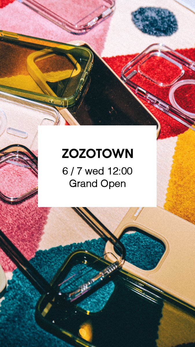 【 ZOZOTOW公式ショップグランドオープン 】

本日(23:59まで) タイムセール、
¥1000オフクーポン配布中

お買い物はこちらから
→bit.ly/45QPUYf