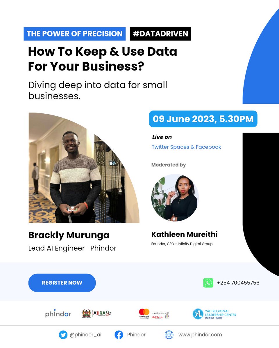 Unlock the power of data for your small business! Join us at our upcoming event to learn how to effectively collect, organize, and leverage data to drive growth and make smarter decisions. Don't miss out!! #SmallBusiness #DataAnalytics #BusinessGrowth twitter.com/i/spaces/1vAxR…