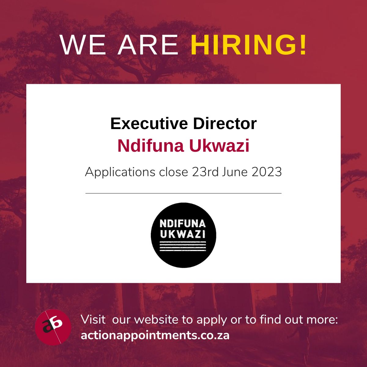 yüthconnect. on Twitter "RT actionappntmnts VACANCY! Action