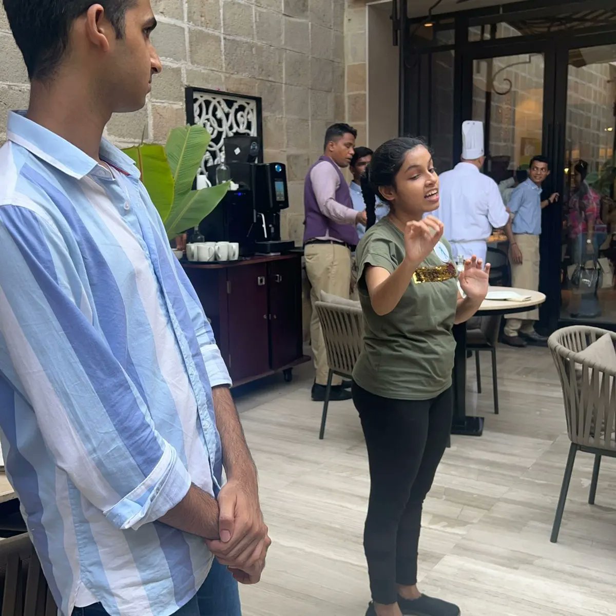Actionforchang5's tweet photo. Dream fulfilled! Yes I Can Foundation arranged a Taj Mahal Palace visit for seniors, special children, and transgender students.26/11 memorial visit, interaction with chief, and tasty Taj snacks. Thanks to all, especially Taj HR.
 Volunteer: neha.yesicanfoundation@gmail.com. https://t.co/TVcq8GL3VK