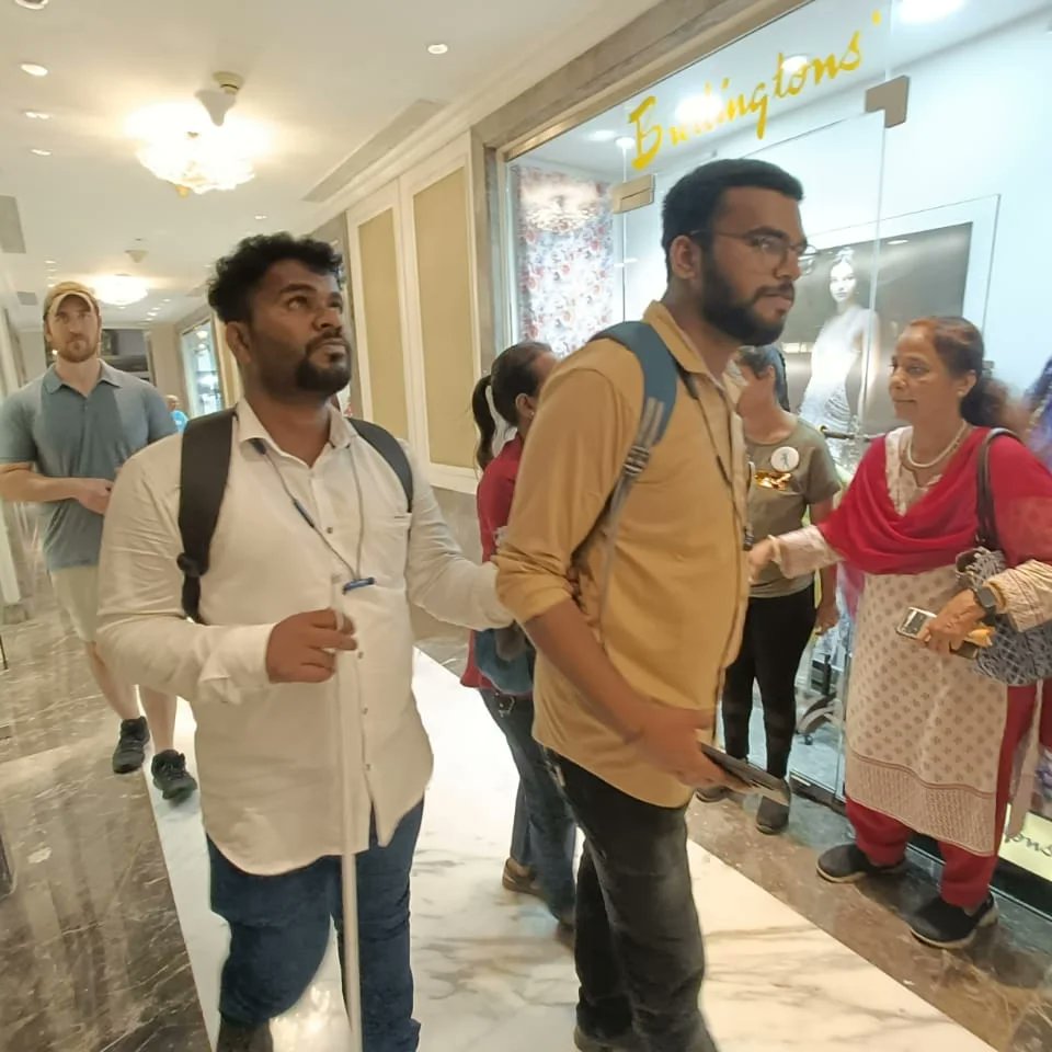 Actionforchang5's tweet photo. Dream fulfilled! Yes I Can Foundation arranged a Taj Mahal Palace visit for seniors, special children, and transgender students.26/11 memorial visit, interaction with chief, and tasty Taj snacks. Thanks to all, especially Taj HR.
 Volunteer: neha.yesicanfoundation@gmail.com. https://t.co/TVcq8GL3VK