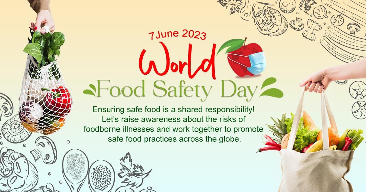 Food nourishes & fuels our body. But adulteration, presence of harmful chemicals, etc. can cause severe harm, eventually impacting the society as a whole.

On this #WorldFoodSafetyDay, let's remember that Food Standards Save Lives, let's spread awareness & practice producing,…