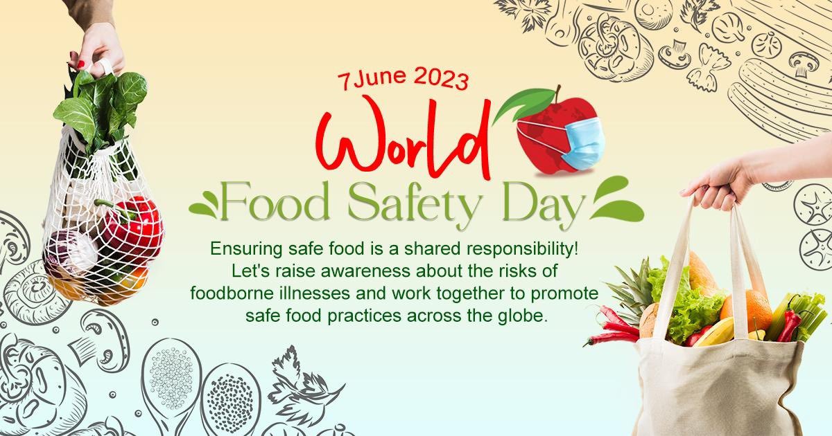insan_honey's tweet photo. Food nourishes & fuels our body. But adulteration, presence of harmful chemicals, etc. can cause severe harm, eventually impacting the society as a whole.

On this #WorldFoodSafetyDay, let's remember that Food Standards Save Lives, let's spread awareness & practice producing, distributing & eating safe food