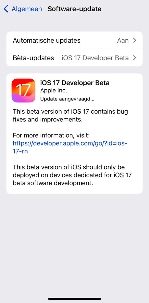 Hello, iOS 17 beta 1!