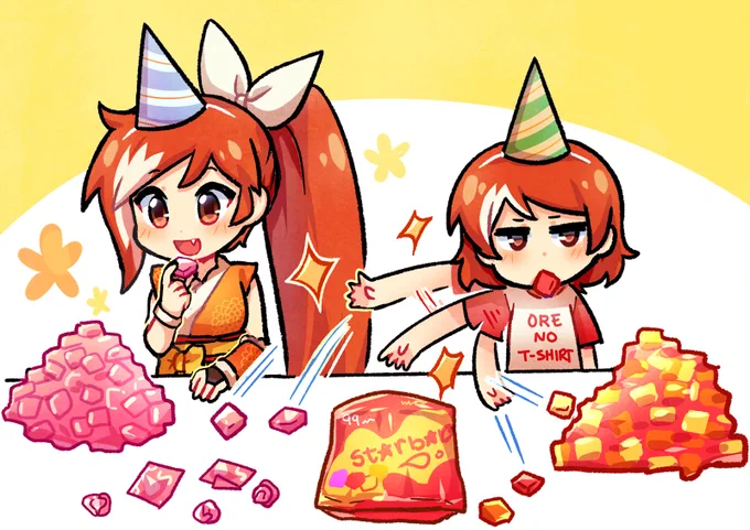 HBD Hime I hope you get all the pink ones !! #DrawHime