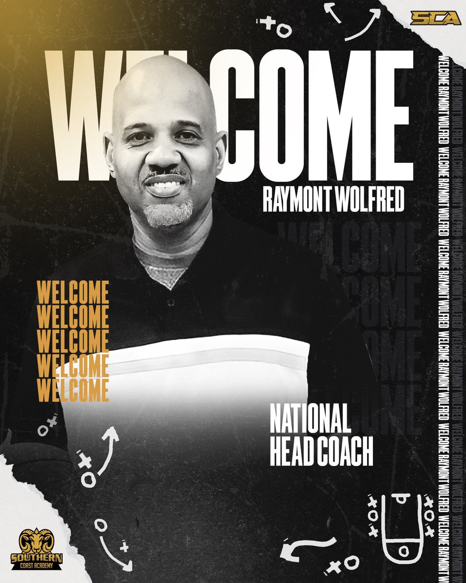 excited to announce our new National Head Coach, Raymont Wolfred! Coach Wolfred was also previously a key High School coaching addition at Liberty Heights Athletic Institute, &amp; most recently with Nationally ranked Top 25, Combine Academy!  #ramtough #SCA #godisgood #basketball
