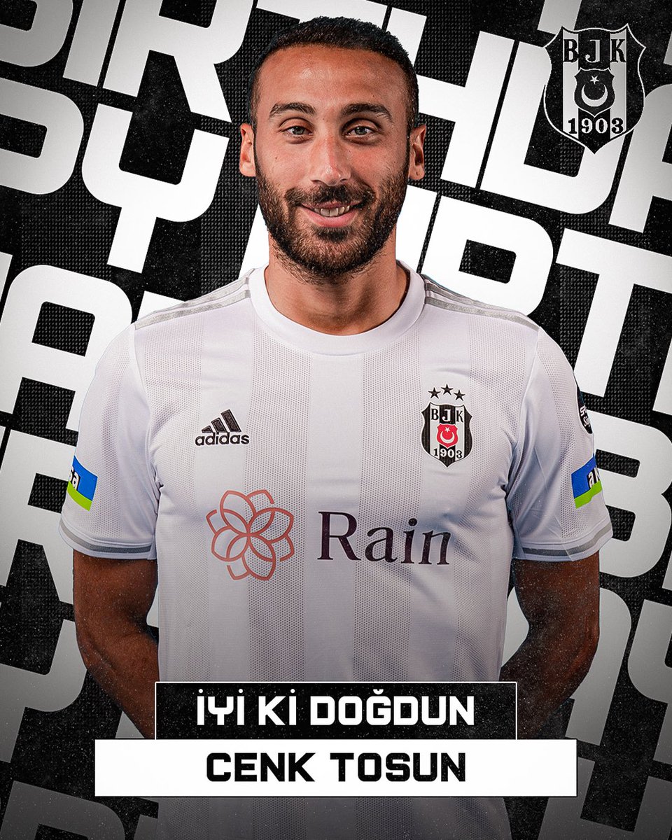 Doğum günün kutlu olsun Cenk Tosun, iyi ki doğdun. 🎂

#BJK