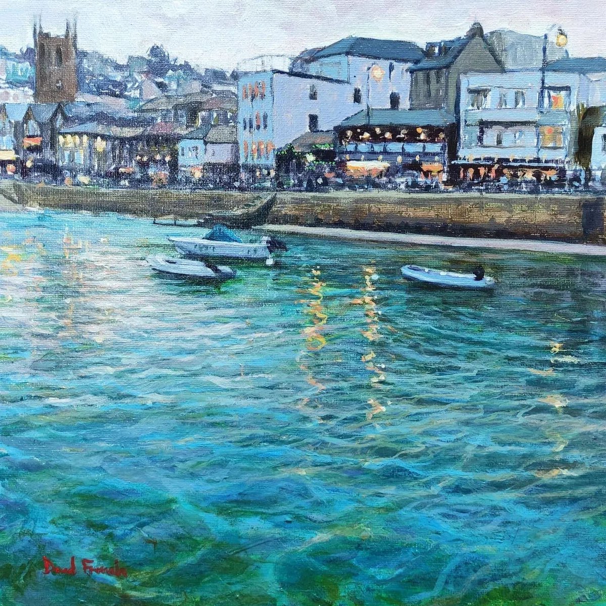 'Evening Reflections' (sold)

St Ives
30 X 30cm acrylic on canvas board
49 X 49cm approx framed size

#cornwall
#www.thearthouses.com
#arthousestives

Paintings of St Ives are exclusively available at the Arthouse Gallery Island Road  thearthouses.com