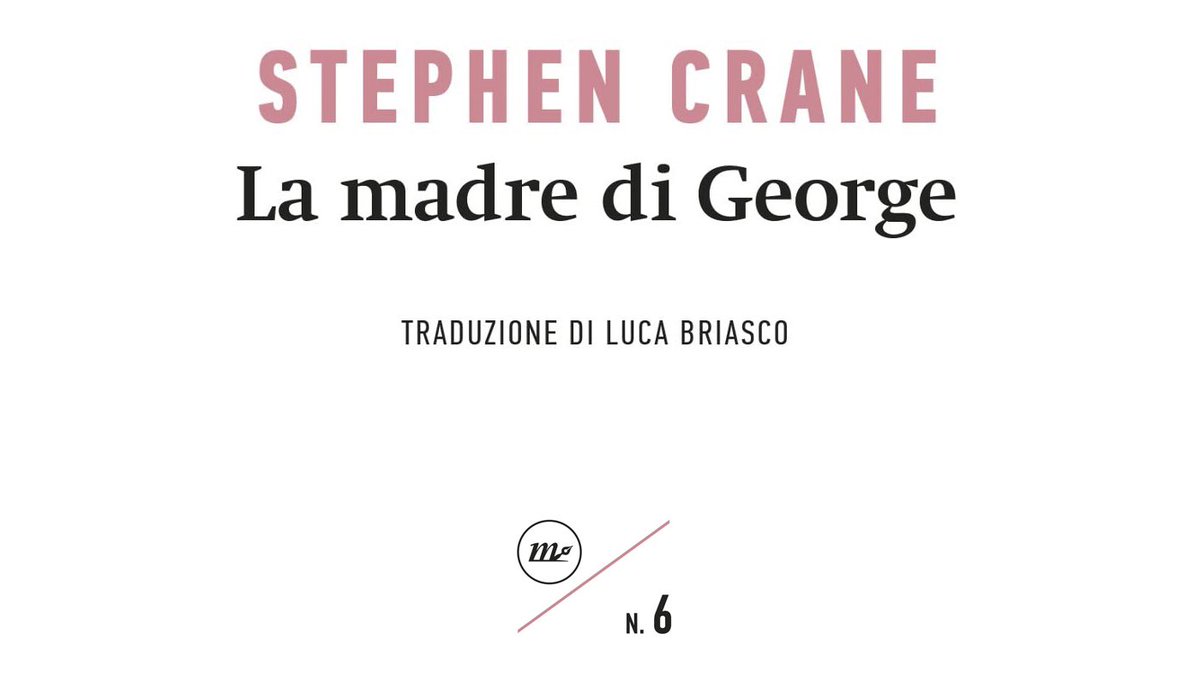 NoiDiCrunchEd's tweet photo. 🍎🍎🍎🍎
La madre di George, di Stephen Crane affronta il passaggio dalla gioventù alla maturità nel suo complesso di energie creatici e distruttive, di luci e ombre, di frastuono e drammatici silenzi.

Ce ne parla Erika Casciello @Biancanevermind 

https://t.co/Dw6BjWbGxs https://t.co/5ByOX2xE8Q