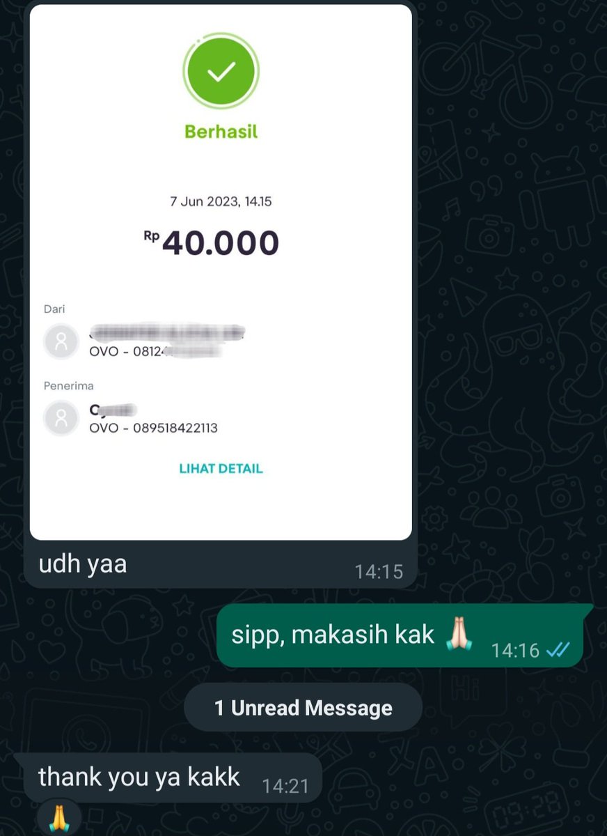 Jok1mandarin's tweet photo. Terima kasih atas kepercayaannya. Gomawoo 🥰 #jokitugas #jokimandarin #zonauang #zonaba https://t.co/ETWm27wZor