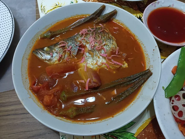 Ikan Kari Assam (Siakap) masak sendiri
#malaysianfood