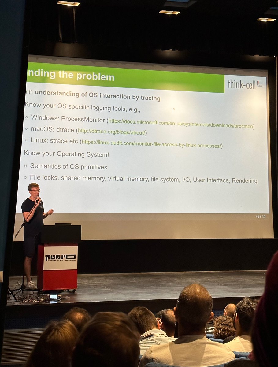 anastasiak2512's tweet image. Small fix is not always the one you need. Especially, when you have too many of them. And even finally, not fixing the initial problem. Thank you, Sebastian Theophil, for highlighting this in your talk at #CoreCpp2023 #cpp
And a nice point about understanding the OS specifics.