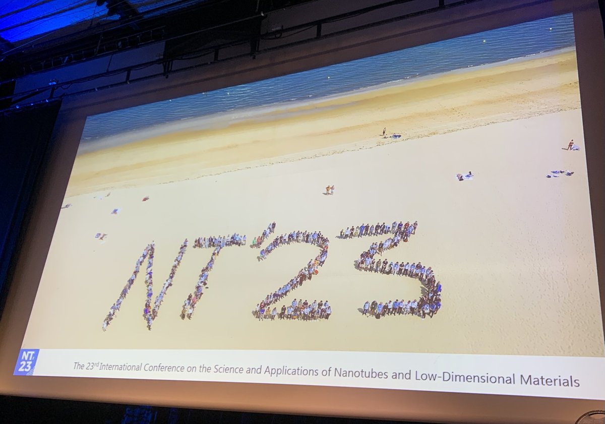 Fabulous aerial photo of the #NT23 delegates on Arcachon beach! Congratulations to the organizers for such a nice idea!