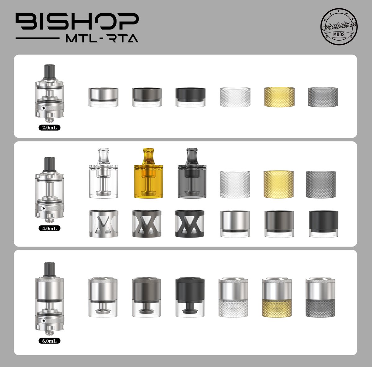 William___JL's tweet photo. Ambition mods Bishop MTL RTA #BishopRTA 
#Luxemtubemod #PurityMTLRTA #EASYmod #GateMTLRTA #HeraBoxMod #AKIRA75Wmod #ConverterMod #RipleyMTLRTA #DieselBridge #bishop #BishopDotcubed #onebarmod #rta #ambitionmods #vapecommunity #vapenation #vapelikeaboss #vapeworld #MTLRTA https://t.co/lxoIedDtrD