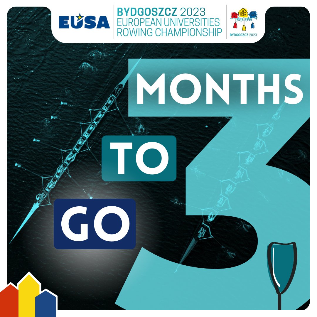EUSA Rowing (@eusarowing) on Twitter photo 🚣🏻♀️🚣🏽♂️ Calling All Rowing Rockstars! 🚣🏽♀️🚣🏼♂️ 
📣Listen up, you row-tastic individuals!🔥
Brace yourselves because the championship is just 3️⃣ months away! 🗓️🌊
👀 Check out the competition order!🔥 👉🏼rowing2023.eusa.eu/news-events?co… 
#rowing #eusa #EUSARowing #eusa #unisport #bydgoszcz 🚣🏻♀️🚣🏽♂️ Calling All Rowing Rockstars! 🚣🏽♀️🚣🏼♂️ 
📣Listen up, you row-tastic individuals!🔥
Brace yourselves because the championship is just 3️⃣ months away! 🗓️🌊
👀 Check out the competition order!🔥 👉🏼rowing2023.eusa.eu/news-events?co… 
#rowing #eusa #EUSARowing #eusa #unisport #bydgoszcz