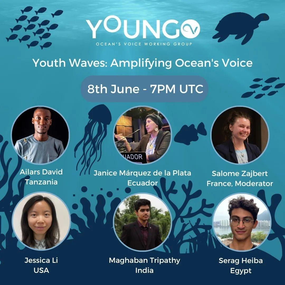 AilarsD's tweet photo. On #worldOceanDay, we're paying tribute to the unsung heroes of the #ocean — the passionate #youth activists driving #change and protecting our precious #marine ecosystems. 🌍🐠

📅 Date: 08/06/2023
🕒 Time: 22:00 EAT
📍 Location: Zoom

Register Here: 👉https://t.co/l6JNgnqwX3 https://t.co/cDjanN383P