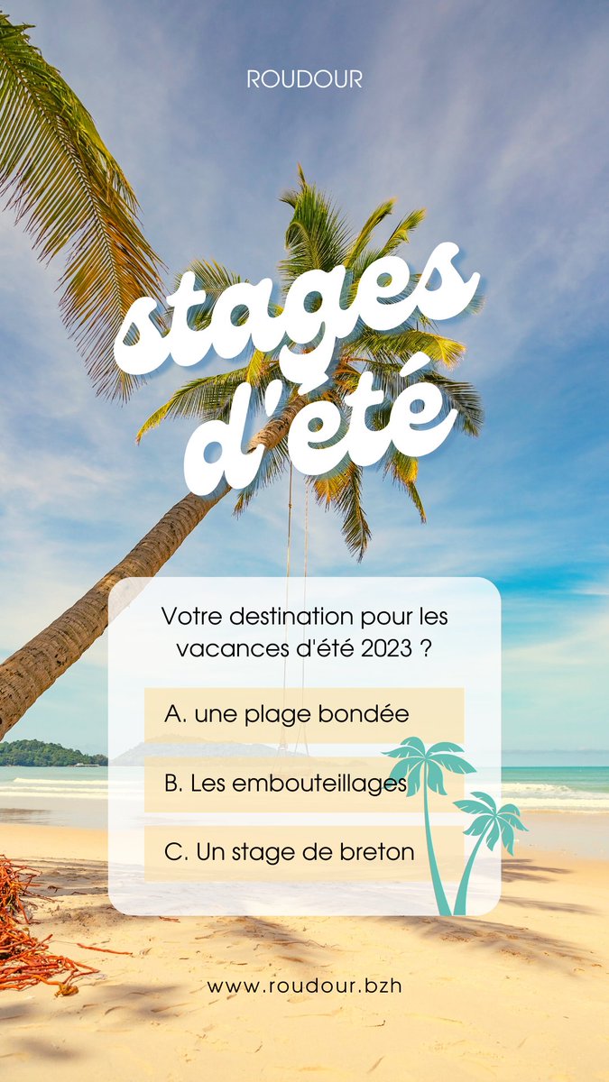 Roudour's tweet photo. https://t.co/vt5ufGtDSd
#stajoù #hañv #bzh #bzh #brezhoneg #Bretagne #Breizh https://t.co/jxB5a48d2E