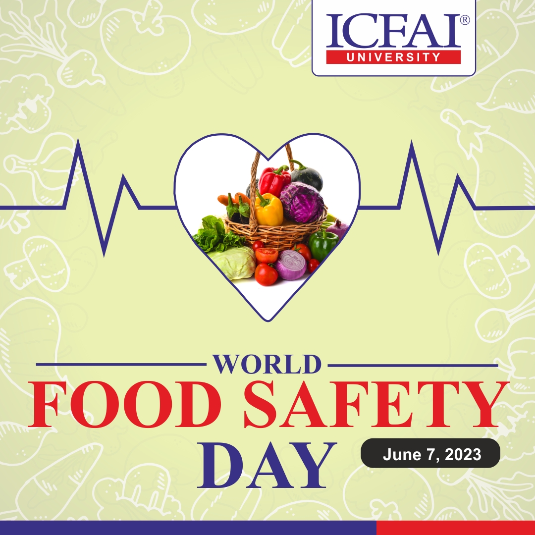 World Food Safety Day aims to raise awareness about the importance of safe food practices for the well-being of individuals and communities. 

#HealthandSafety #SafeFoodChoices #FoodSafetyEducation #HygienicFood #FoodQuality #Icfaihimachalpradesh #himachalpradesh