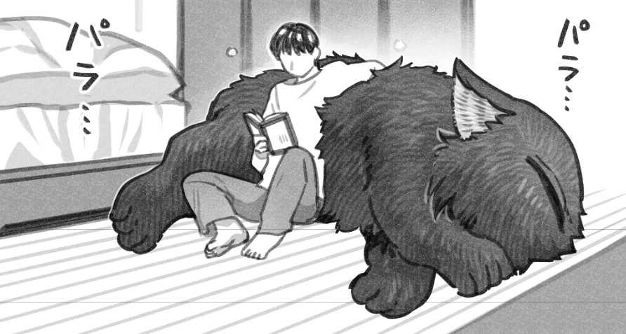 寺田亜太朗 (@t_atarou) on Twitter photo 第115話『猫を拾った話。』更新です!
<a href="/HupeleMiyarisan/">HuPele(ヒューペル) ミヤリサン製薬</a> #漫画が読めるハッシュタグ
「互いのおもみ」
hupele-miyarisan.com/media/necohiro…
今回はまったりワンシーンです。
どうぞよしなに🙇♂️ #ねこひろ 第115話『猫を拾った話。』更新です!
<a href="/HupeleMiyarisan/">HuPele(ヒューペル) ミヤリサン製薬</a> #漫画が読めるハッシュタグ
「互いのおもみ」
hupele-miyarisan.com/media/necohiro…
今回はまったりワンシーンです。
どうぞよしなに🙇♂️ #ねこひろ
