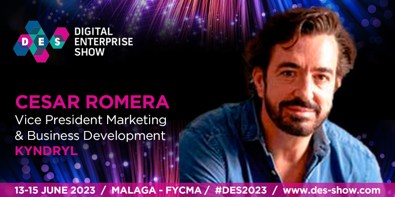 DES_show's tweet photo. Exciting news! Introducing our #DES2023 TOP speaker: Cesar Romera, Vice President Marketing at @Kyndryl! 
Gain valuable insights from his visionary expertise in digital transformation. https://t.co/mly0lvVW9C