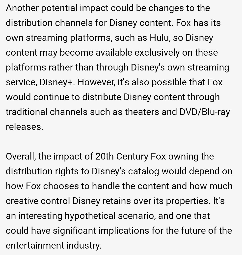 Here's what it would be like if 20th Century Fox owned the distribution rights to Disney's catalog. #ChatGPT #20thCenturyFox #Disney