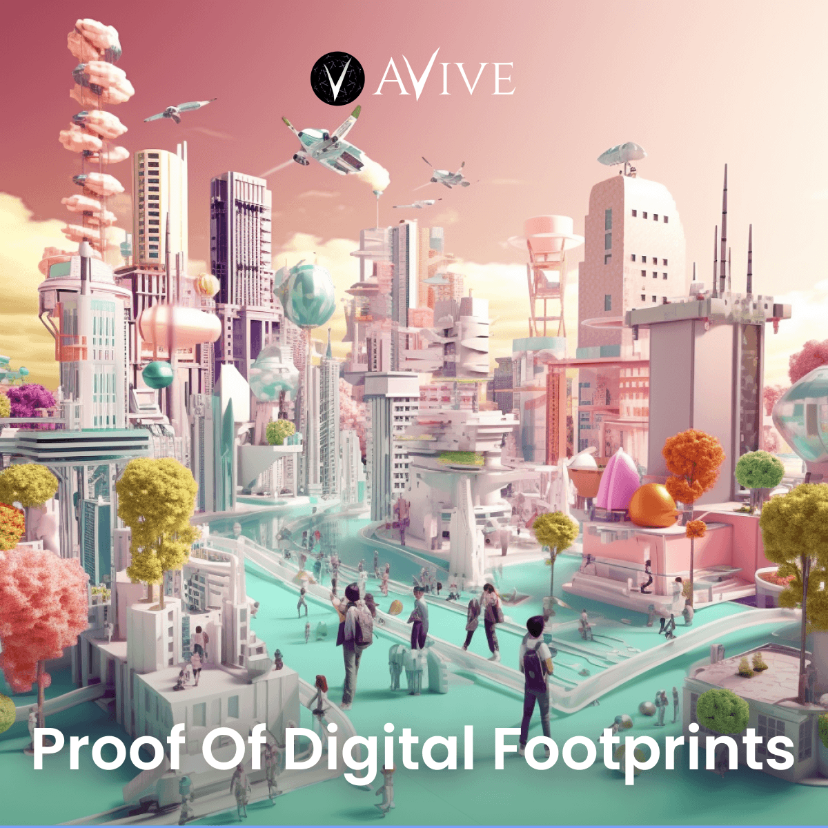 Avive_World's tweet photo. 🔗Avive introduces Proof of Digital Footprint (PDF), merging on-chain and off-chain identity authentication for seamless interactions. Experience location-based MR/AR super apps on a large scale.

✨Join us now and be part of the digital revolution! 
 
#Avive #ProofofDigitalFootprint #DigitalCurrency