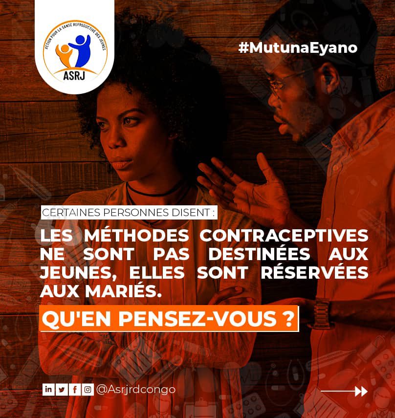 King_Moh01's tweet photo. #MutunaEyano
Certains estiment que les méthodes contraceptives ne sont pas destinées aux jeunes, elles sont réservées mariés .

Qu'en pensez-vous ? Dites-le nous en commentaire.
@dkt_rd @Asrjrdcongo @SwedeninDRCongo @MarieStopesRDC @MakokiYaMwasi @DevCanada
@MondeRdc @afiamama https://t.co/y0KL7IToF5