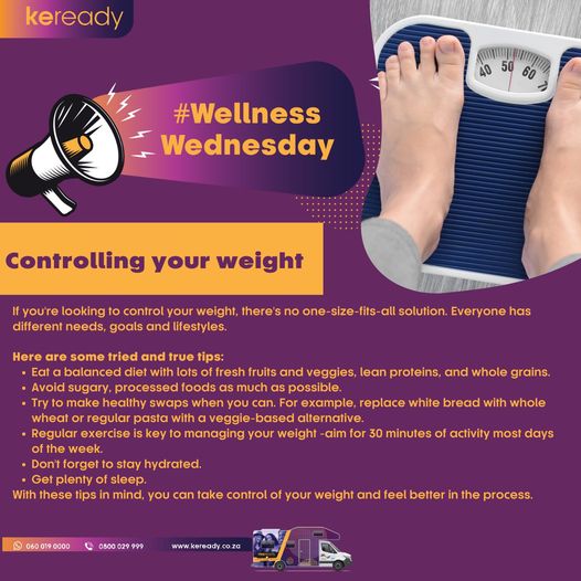 GCISGauteng's tweet image. It's time to get in control of your weight! 💪 Fueling your body with the proper nutrients and getting regular exercise is the key to long-term success. Let's start this journey together! 
#keready #weightcontrol #healthyliving #weightlossjourney