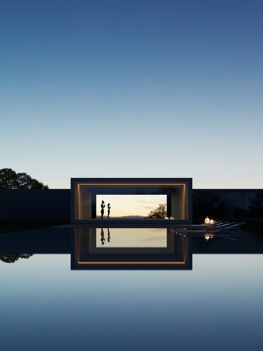 FranSilvestreAr's tweet photo. NEW PROJECT
The idea of a house synthesizes on designing a comfort zone — a space where there is little to nothing one would wish to change to achieve peace of mind. Hence, understanding ourselves and recognizing one’s innermost needs form the true foundation of every project. https://t.co/6Ieq8CFvKH
