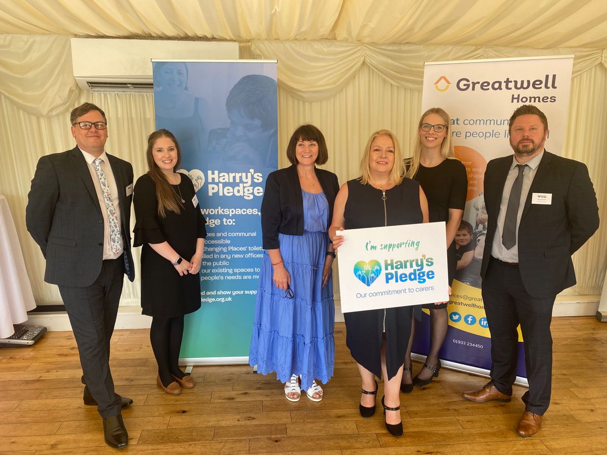 greatwellhomes's tweet photo. It's been 1 year since we joined @HarrysPledge, @LonghurstGroup and @GrandUnionHG at the House of Commons to promote the importance of supporting carers for #CarersWeek
Our Chief Executive @JoGreatwell spoke about what we have implemented to support the carers that work for us. https://t.co/uFG7gYXvS3