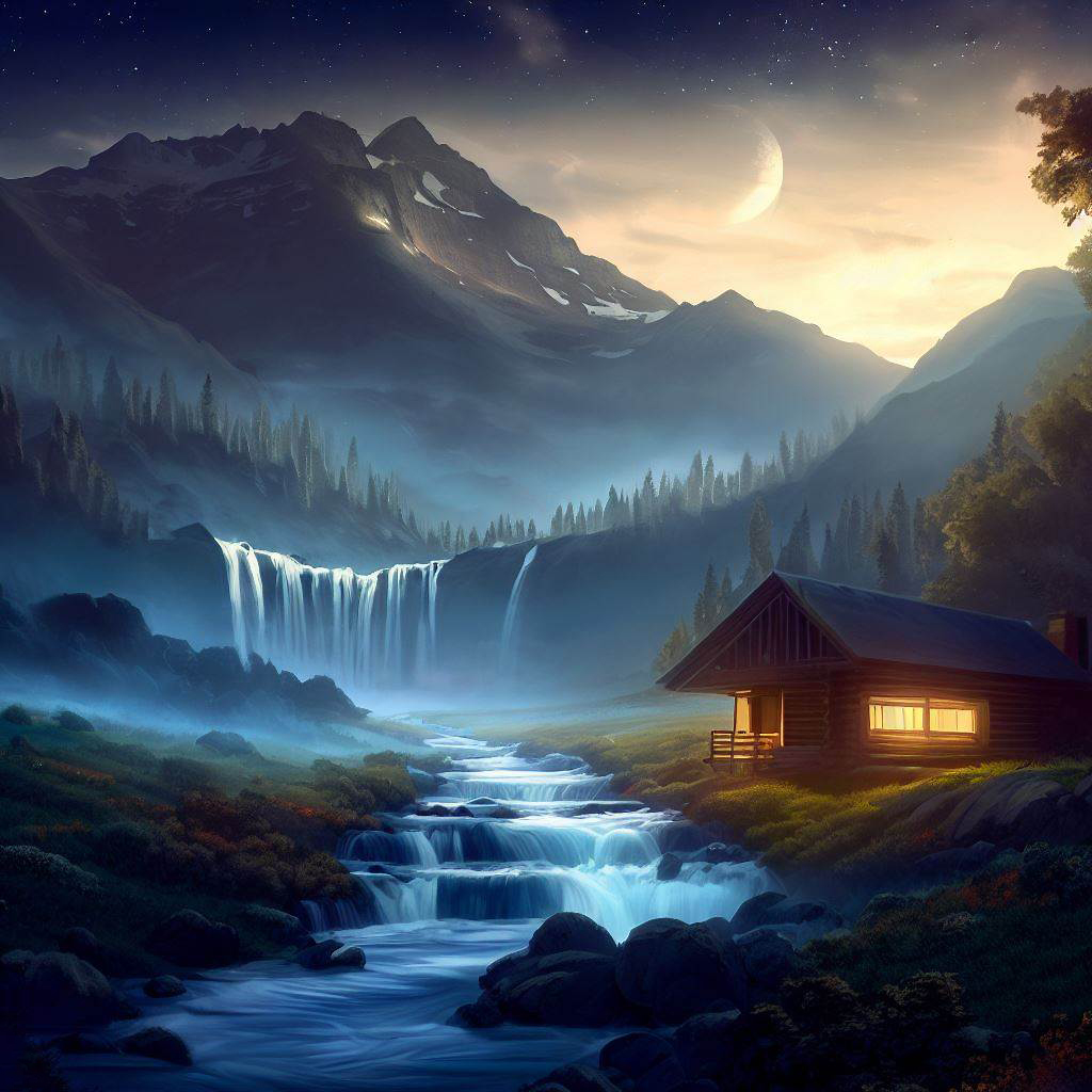 warm and inviting

“I am sustained by the tranquility of an upright and loyal heart.” — Peter Stuyvesant

#cabin #mountains #waterfall #landscape #river #art #digitalart #illustration #artwork #graphicdesign #arttherapy #artforlife #beautifulart #storytelling #artcommunity