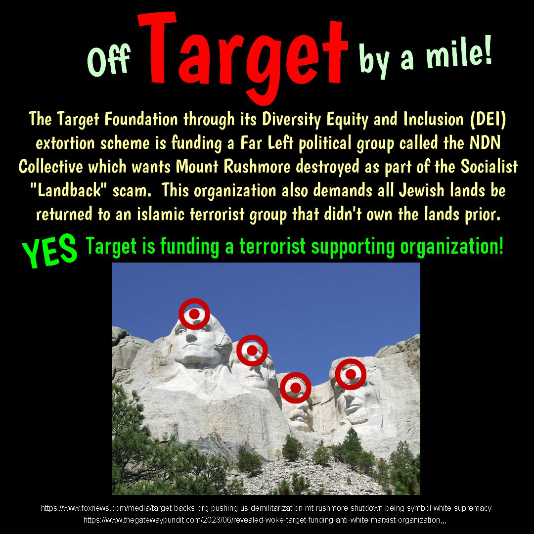 #Target #terrorism #DEI #MountRushmore #targetboycott #targetExclusive #shopping #monument #NationalPark